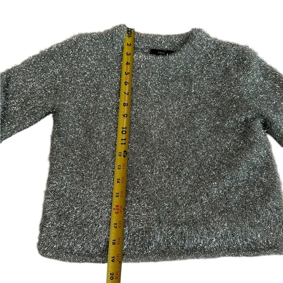 Mango Women's Crewneck Lurex Sweater Size Small - Picture 5 of 17
